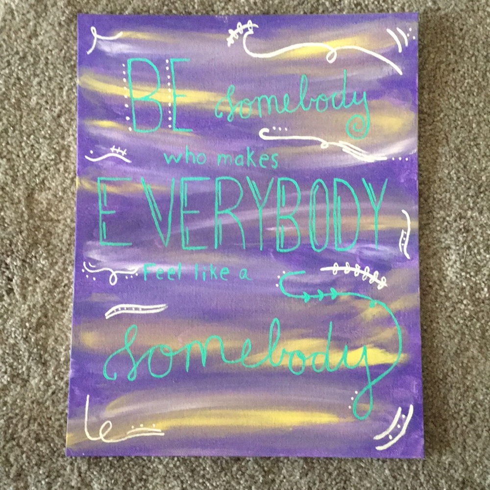 Inspirational Quote Canvas